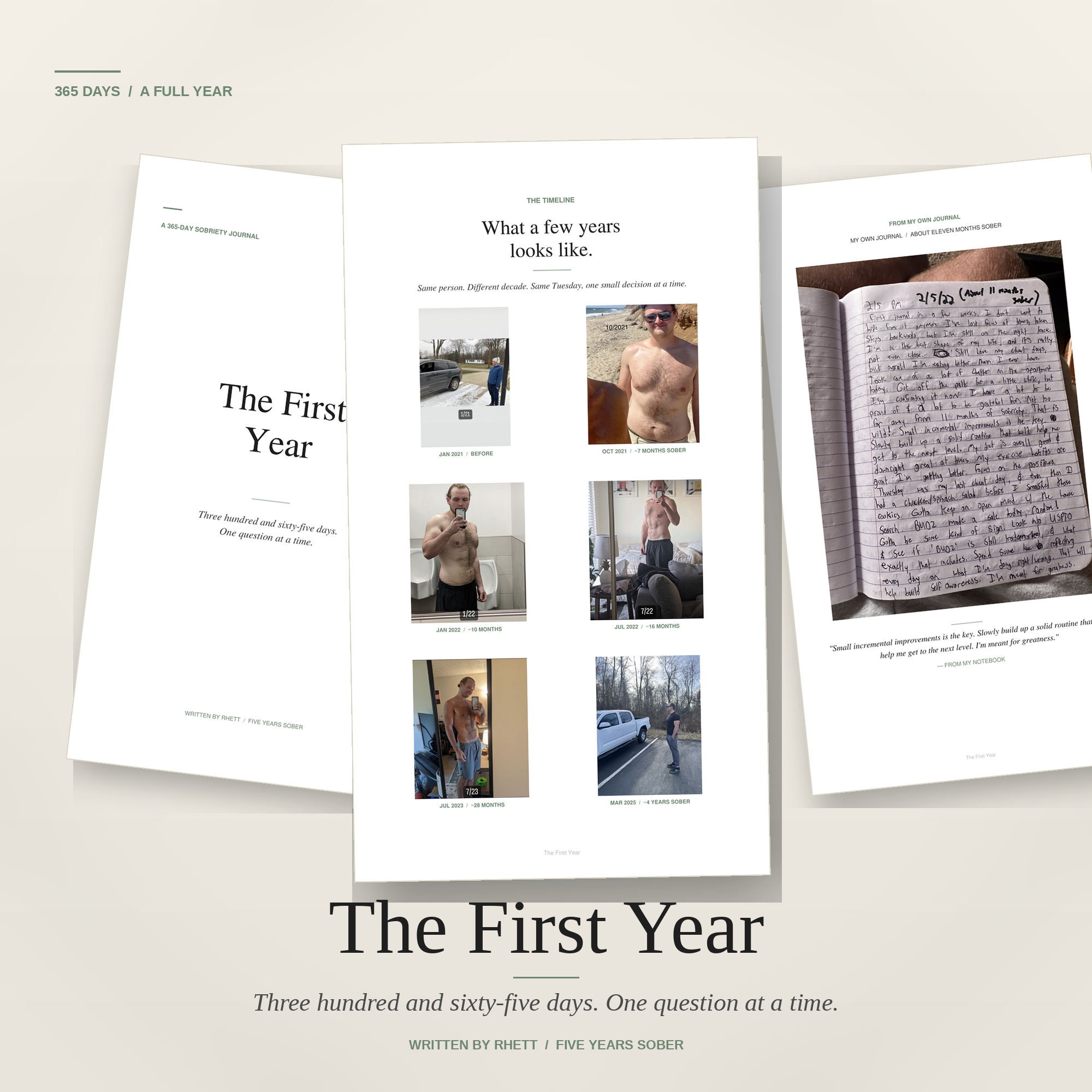 The First Year — A Sobriety Journal by Rhett
